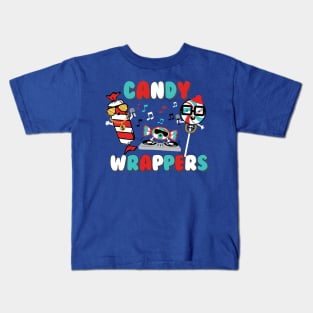 Candy Wrappers Kids T-Shirt